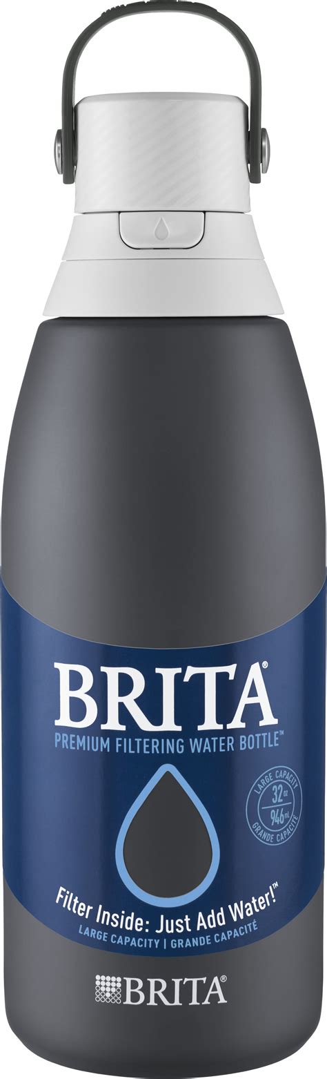 brita stainless filter water bottle